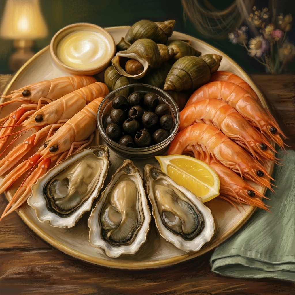 Assiette de la mer