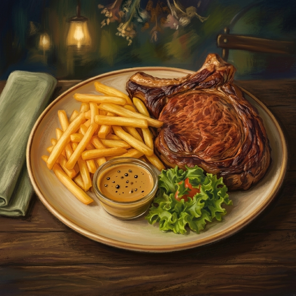 Bavette à l'échalote