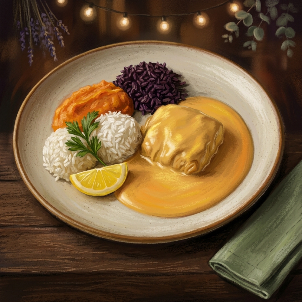 Poisson au coulis d'étrille